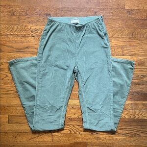 We The Free Olive Corduroy Pants High Rise Flared 26